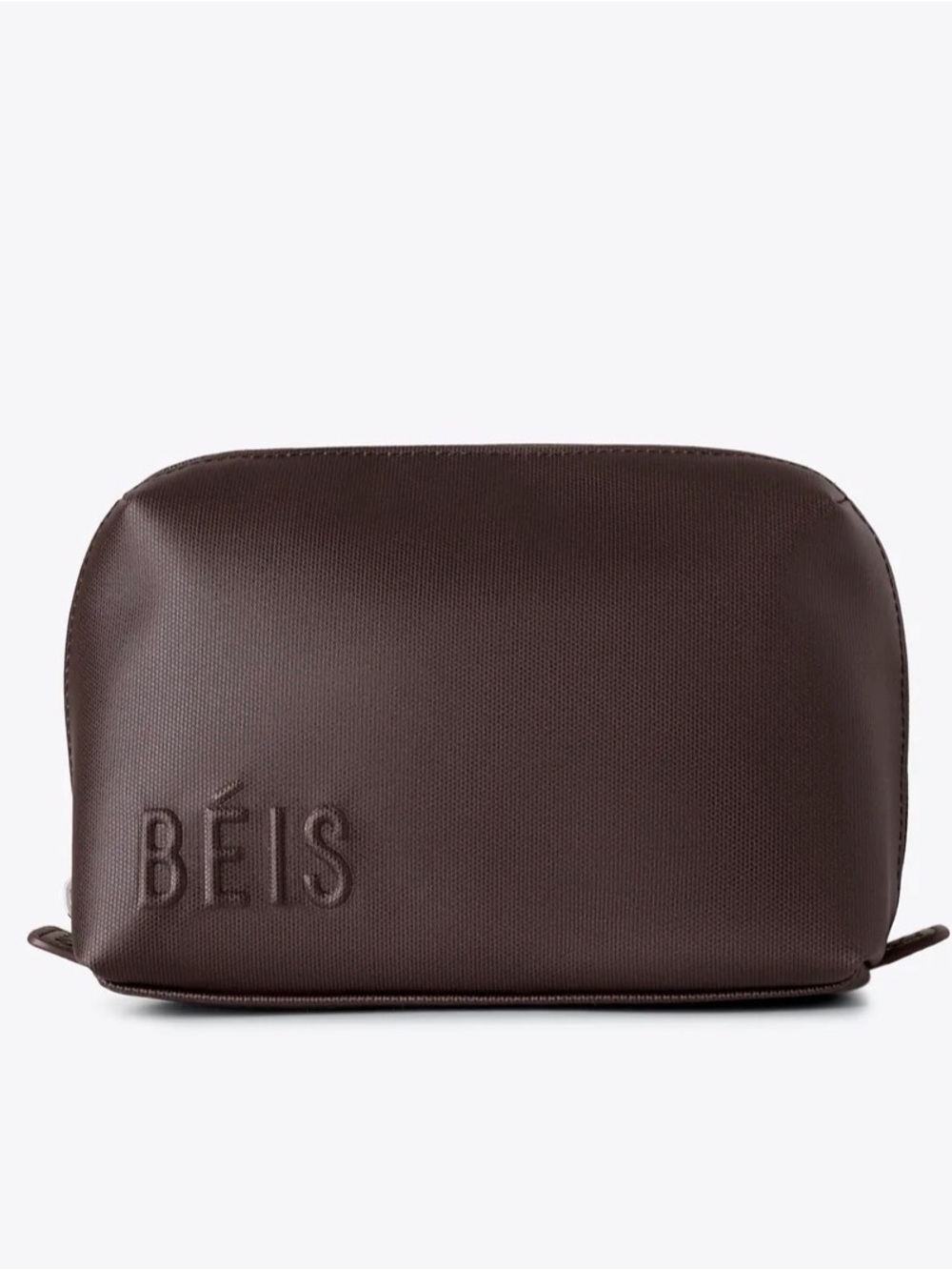 Béis small cosmetic pouch in Espresso. New with tags!